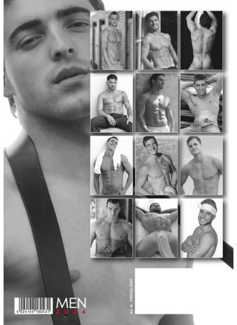 Calendrier 2024 Men 12 mois - R180432